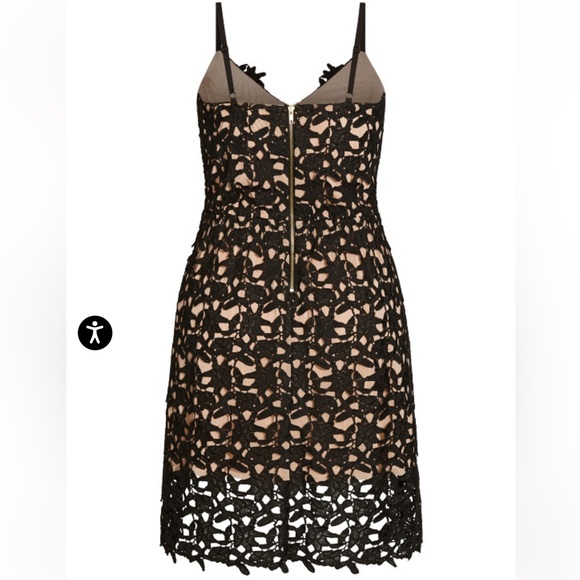 Host Pick !!!!CITY CHIC SO FANCY LACE DRESS - BLACK SIZE 18 NWT - Picture 4 of 15
